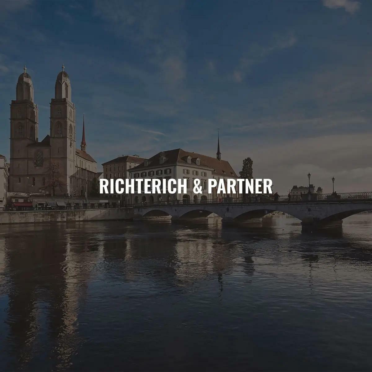 The new website for Richterich & Partner AG