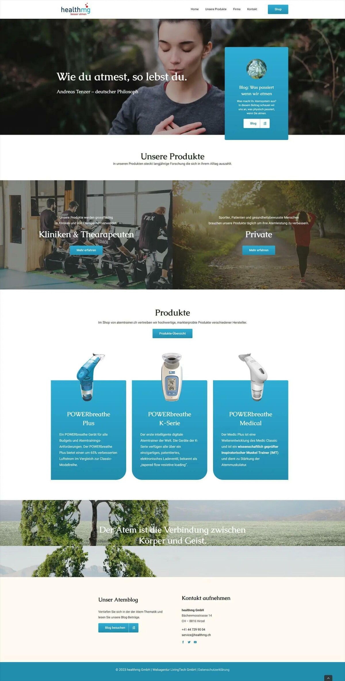 Healthmg Full Website Image