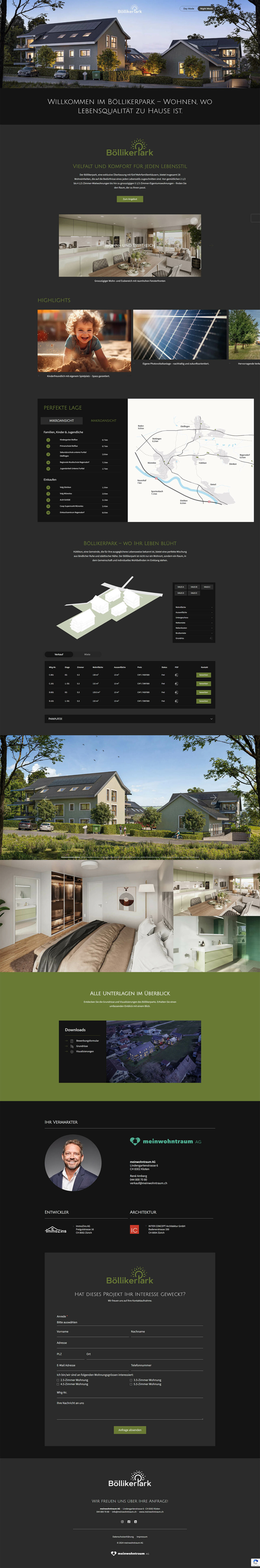 Boellikerpark website